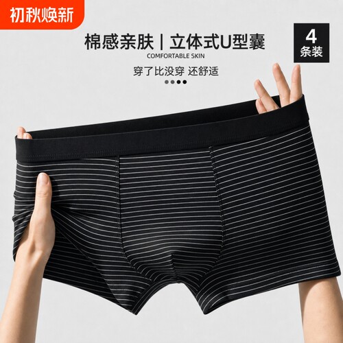 青少年男内裤男孩纯棉1抑菌大童