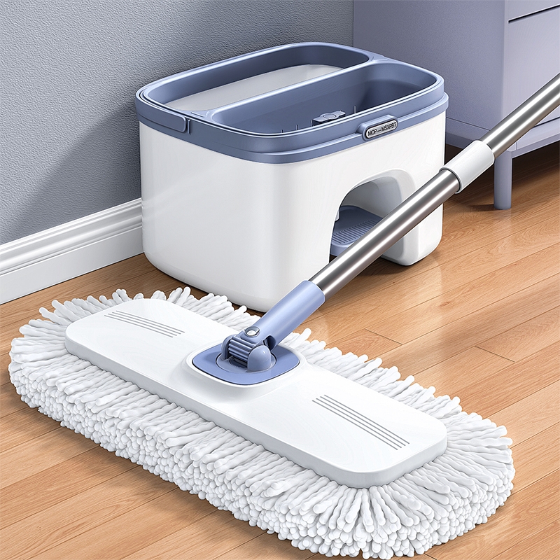 拖把免手洗一拖旋转式自动脱水净2025新款家用干湿两用洗脱一体桶