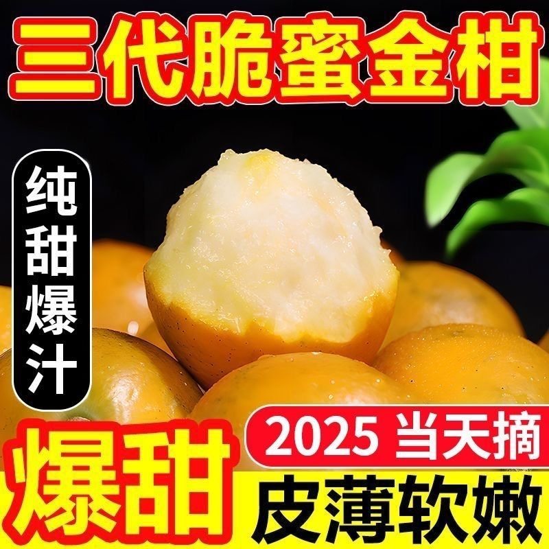 融安正宗滑皮金桔广西脆皮金桔独立包装脆甜多汁当季金桔孕妇可食