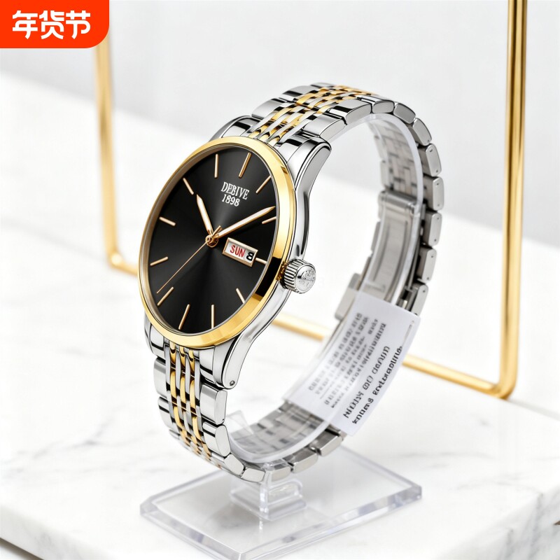 名牌男士手表正品官方旗舰瑞士非机械手表男款2024新款防水石英表