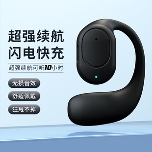 蓝牙耳机耳挂式 耳机降噪运动耳机听歌跑步骑行真无线长续航手机用