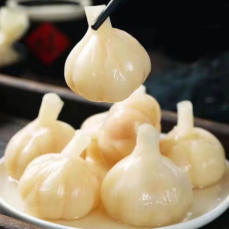 山东糖蒜头泡蒜腌制泡大蒜下饭菜糖醋蒜甜蒜咸菜商用批发泡菜新鲜