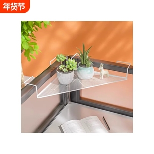办公桌三角置物架工位改造收纳神器隔断转角悬挂花架桌面架子厨房