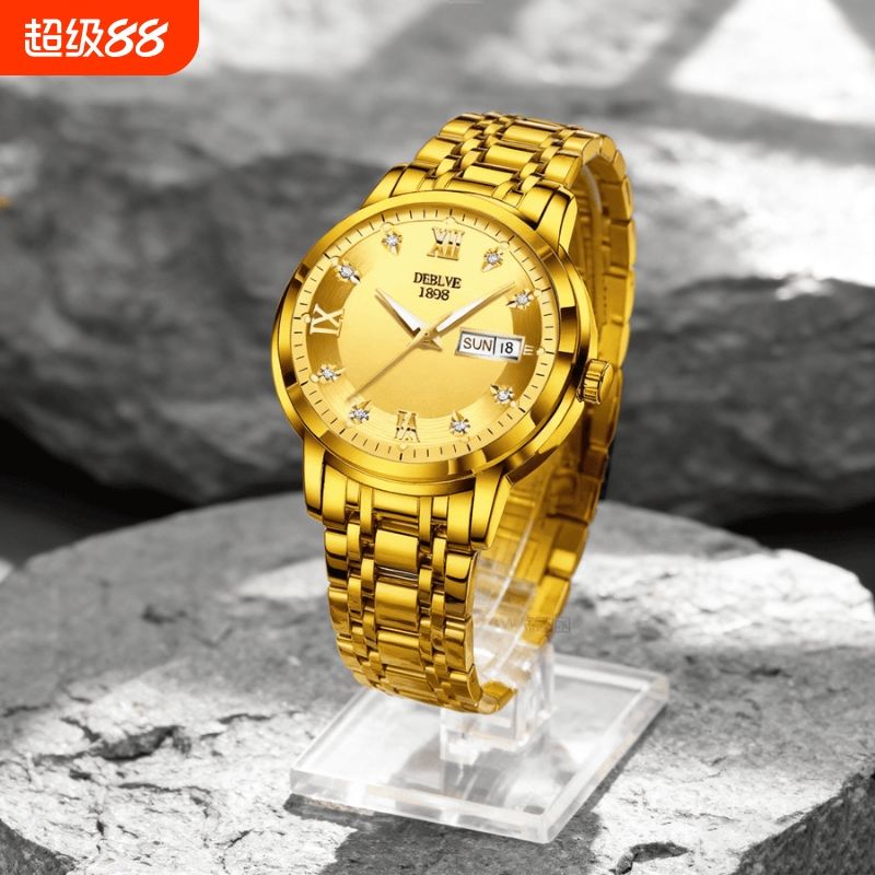 品牌正品手表男概念男士非机械表男款高级感学生运动男表潮腕表男