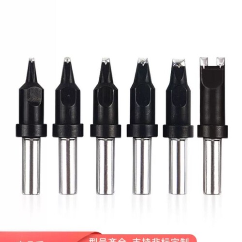 凯伦多911烙铁头自动焊锡机机器人洛铁嘴DV1紫铜耐高温高频铬铁头