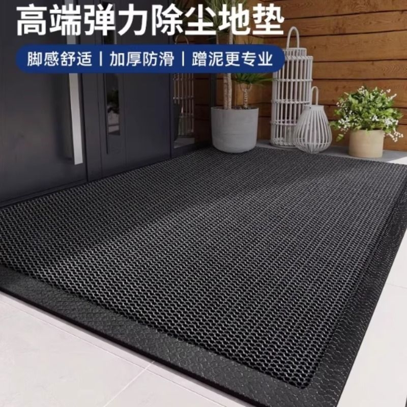 入户门地垫门口除尘脚垫户外防滑进门垫玄关高级耐脏地毯室外极简