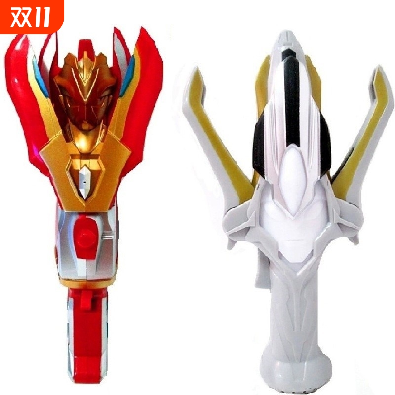 儿童礼物银河火花变身器火炬召唤器dx维克特利玩具人偶黑暗软胶