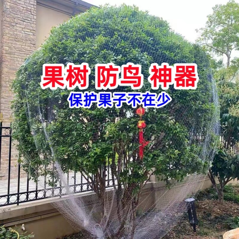 防鸟网果树防鸟罩嘉宝网罩樱桃葡萄果园专用网神器纱网尼龙防护网