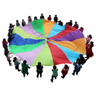 彩虹伞幼儿园户外玩具拓展早教体智能感统训练器材儿童游戏道具