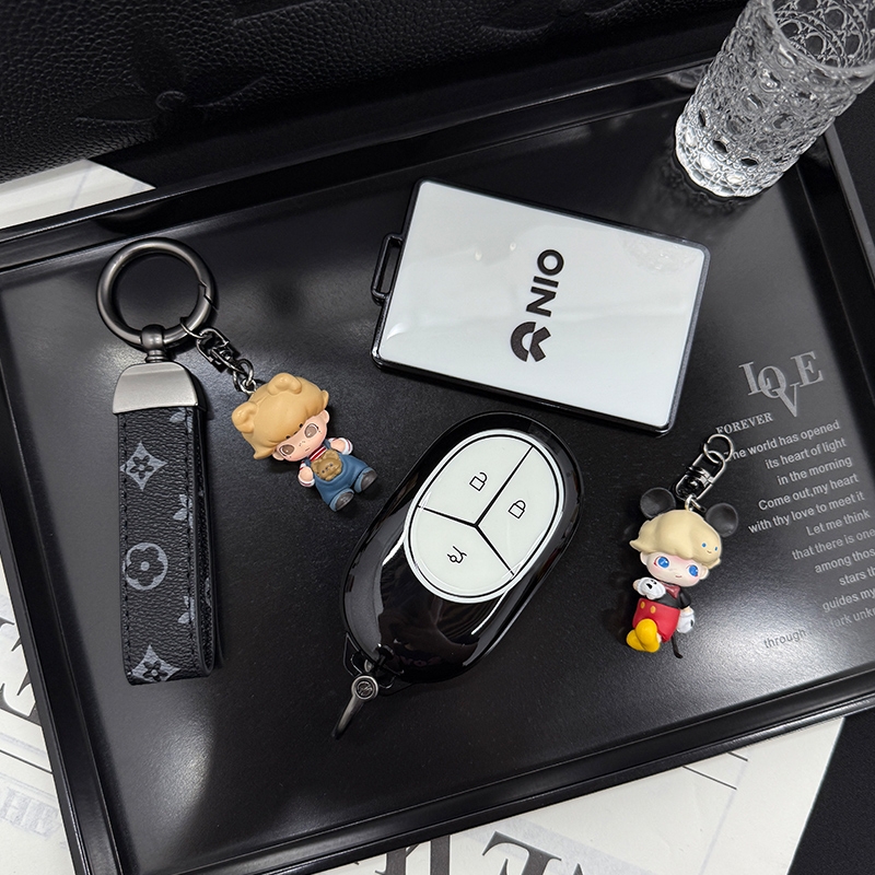 【黑白撞色系列】蔚来汽车钥匙套