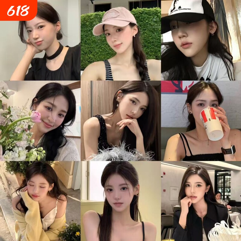 小二推荐！小香风耳钉经典中古珍珠字母满钻高级设计感耳环不掉色