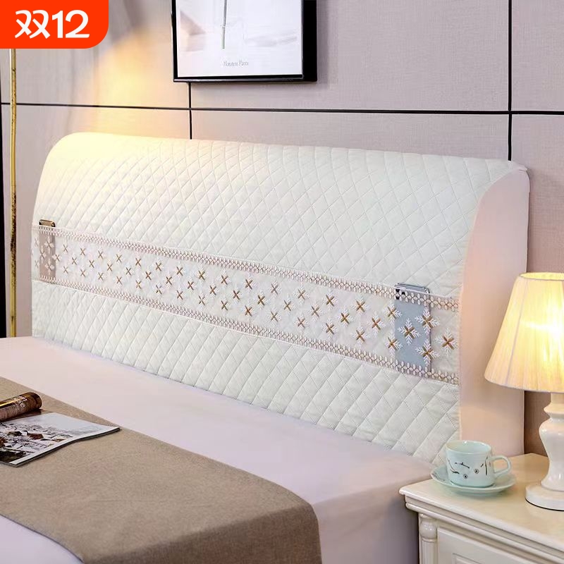 布艺防尘床头罩新款|千人加购