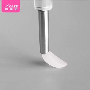 唇刷AB1vq0-硅胶刷化妆刷亮片眼影刷子带盖挖取便携旅行简易硅