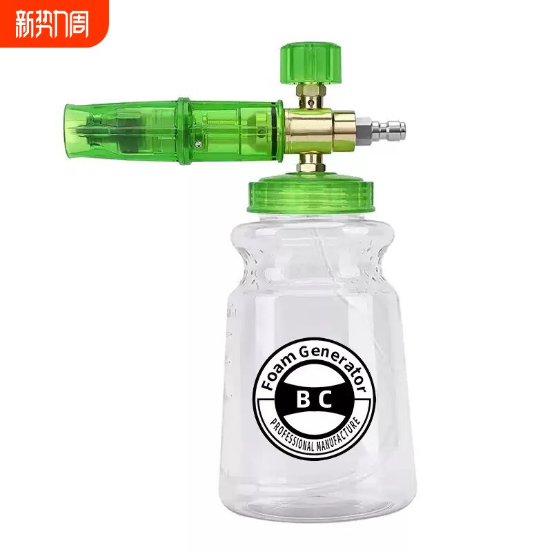 pa壶洗车泡沫喷壶高压洗车机家用水枪头发泡神器