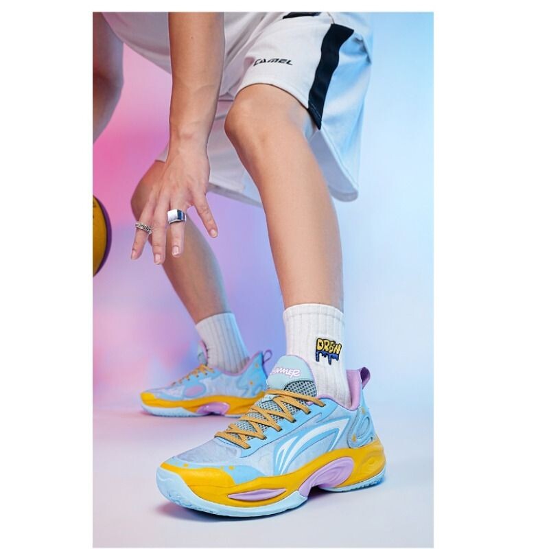 春秋篮球运动鞋透气防滑男鞋百搭轻便女情侣款篮球鞋子