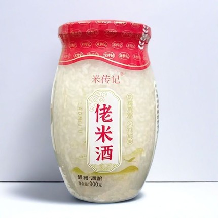 醪糟米酒甜香酒酿900g/瓶