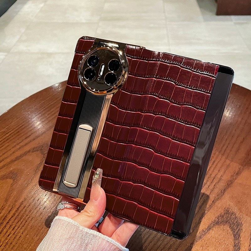 适用华为matex5真皮保时捷手机壳