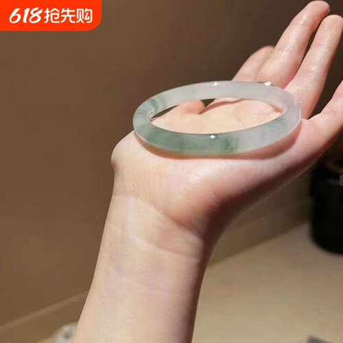 冰翠浅绿手镯|超1000次加购