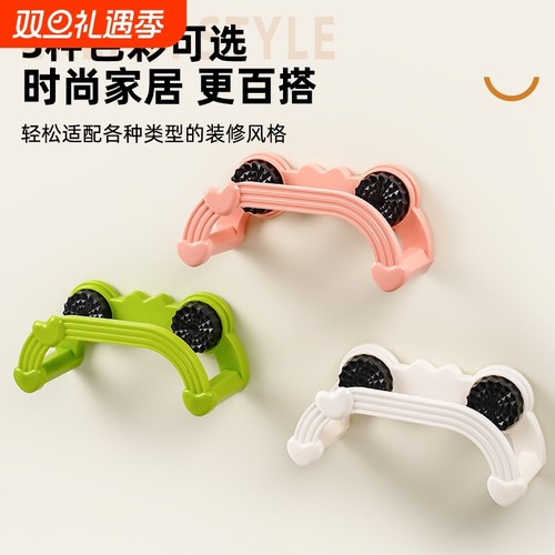 曌阁新升级双胶贴收纳厕所脸盆架免打孔壁挂式吸盘伸缩厨房锅盖架