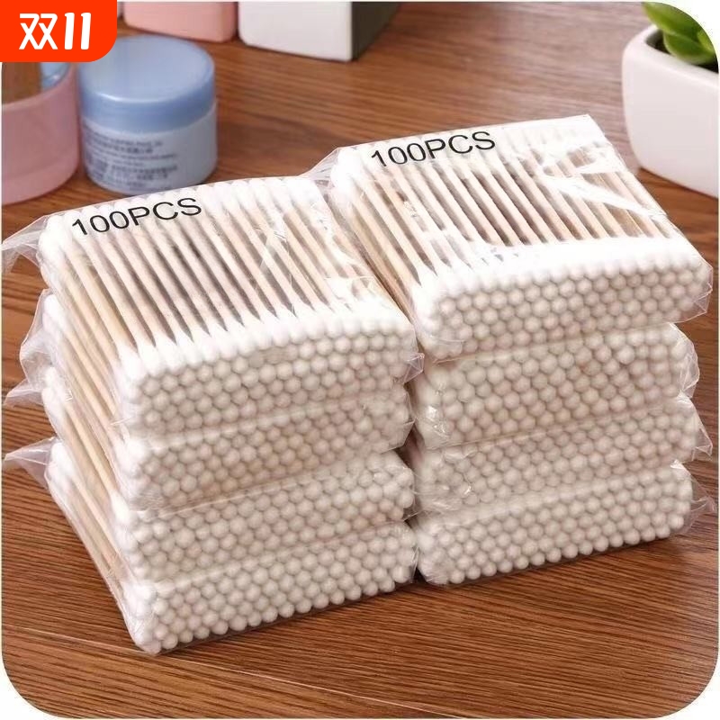 一次性清洁棉签掏耳朵专用不伤耳