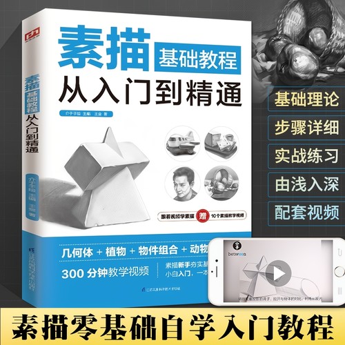 素描入门教程自学书|千人加购