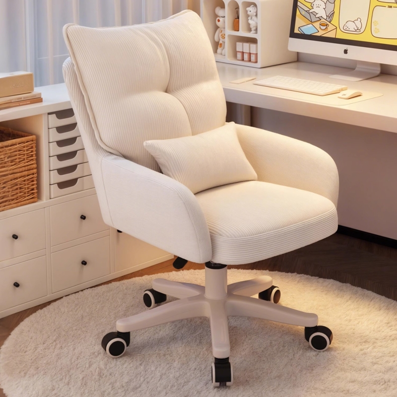 家用电脑椅子靠背久坐舒服学生宿舍学习书桌椅办公沙发座椅化妆凳