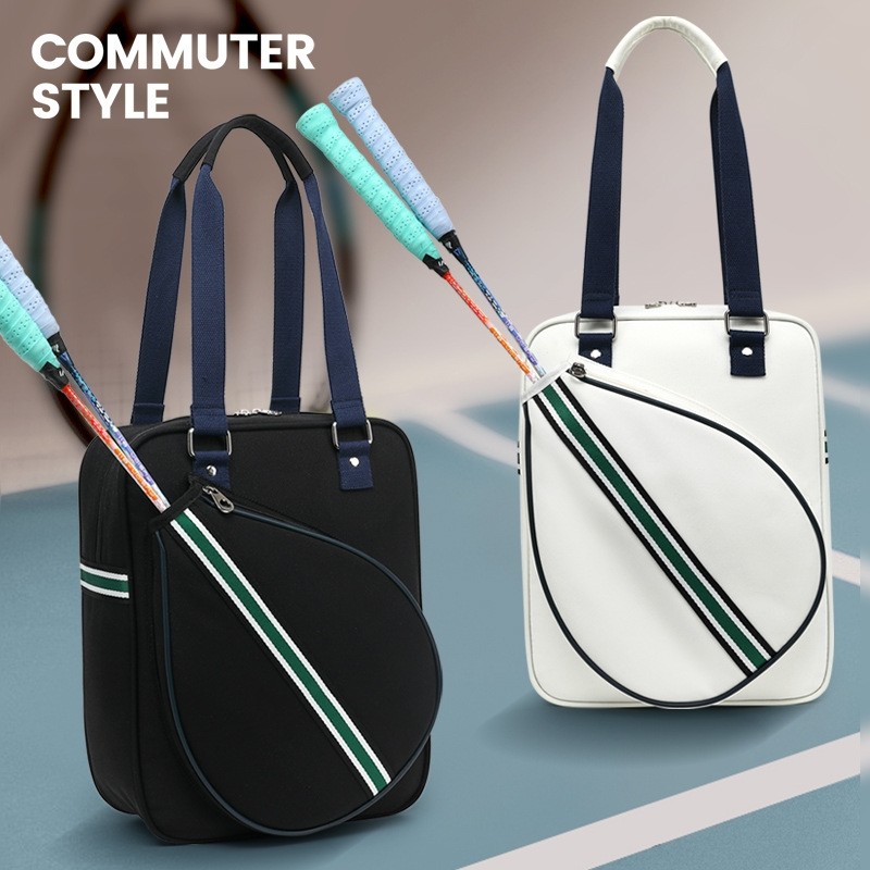 现货批发高档网球羽毛球拍包单肩手提包大容量乒乓球拍收纳袋跨境