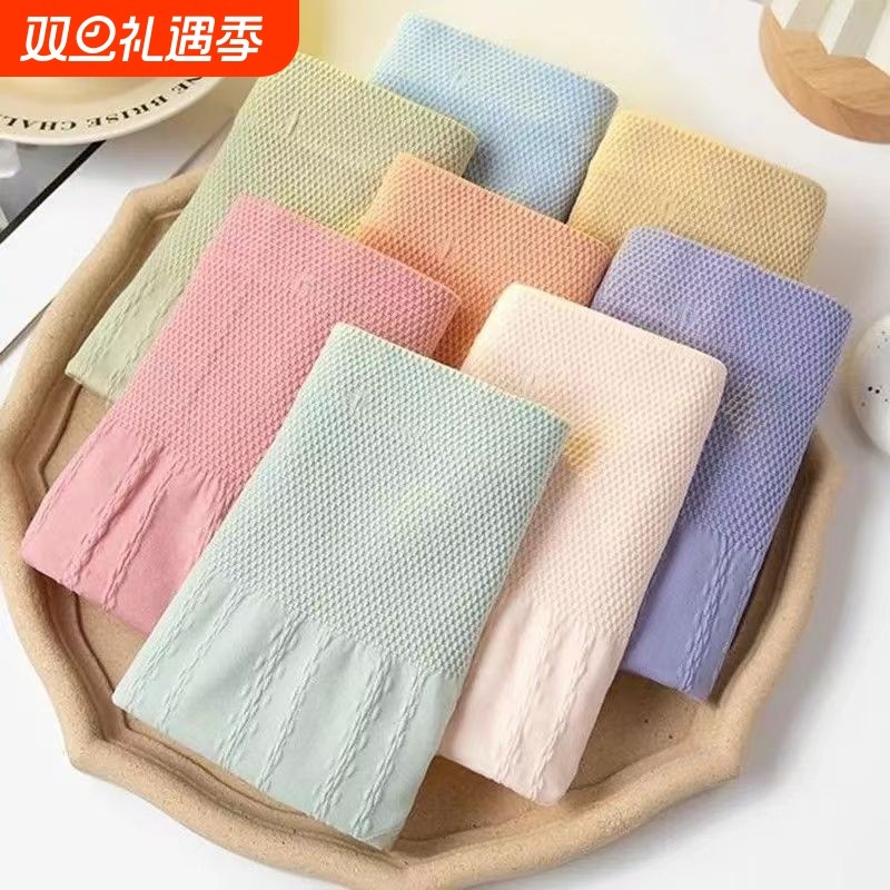 7条 高腰收腹女士内裤女马卡龙色包臀不夹裆艾草抑菌裆三角短裤头