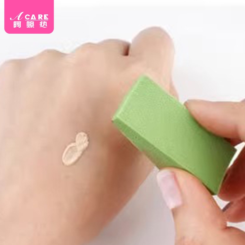 粉扑DA1sl001-三角粉扑24切一次性海绵干湿两用气垫粉底液上妆用