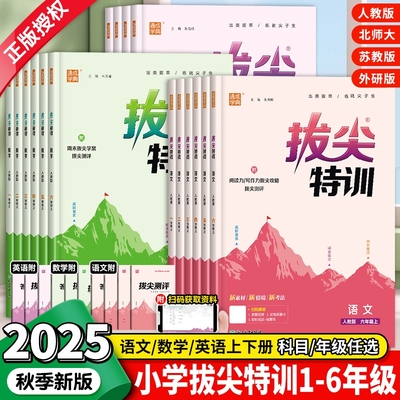 小学拔尖特训同步|超2000次加购