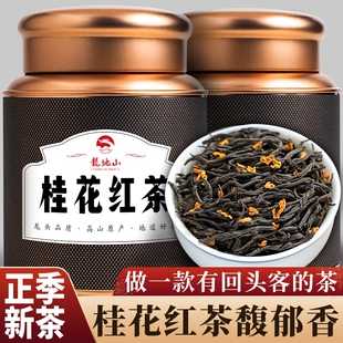 正日牌2025新茶特级红茶正山小种正品 花香武夷山 桂花茶叶500g罐装