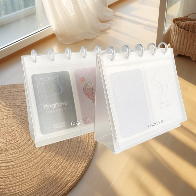 相册台历式四宫格台历站立式MINI拍立得卡页ins风手账本