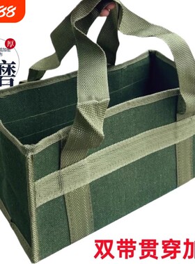 手提帆布工具包手提工具收纳包汽保加厚工具包袋子电工维修手提包