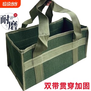 手提帆布工具包手提工具收纳包汽保加厚工具包袋子电工维修手提包