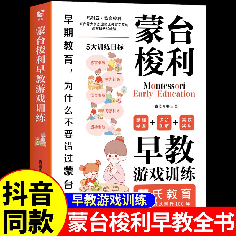 蒙台梭利早教游戏训练全书图片