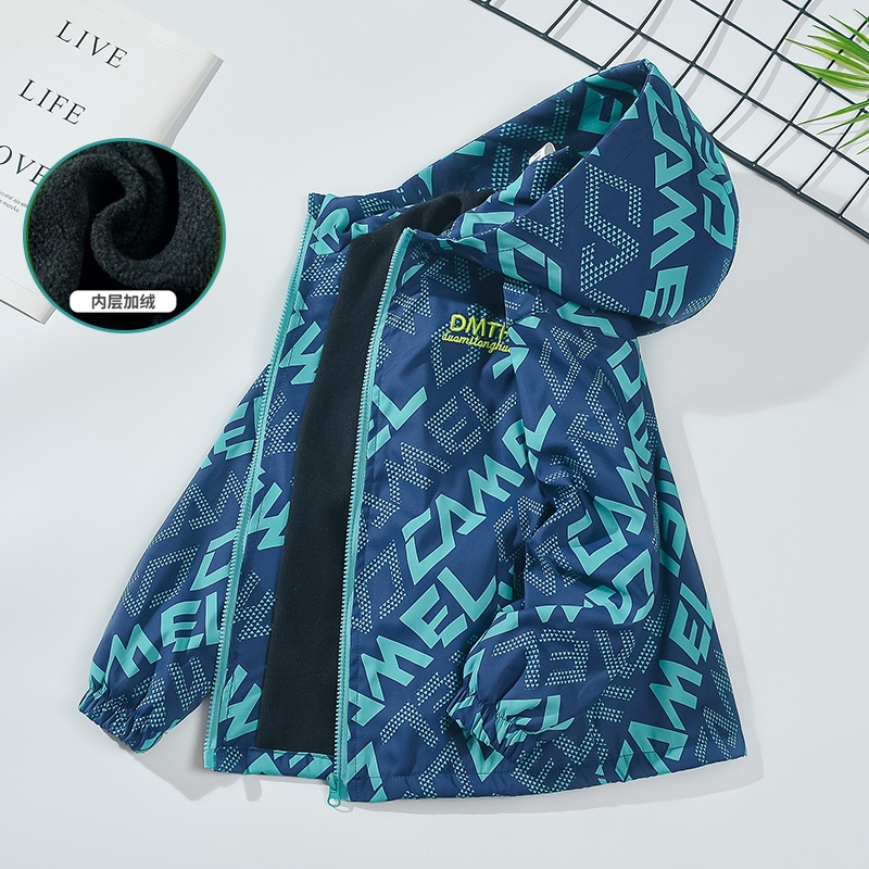 冲锋衣夹克衫连帽风衣