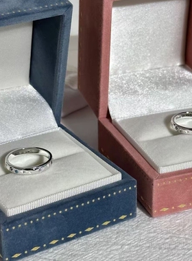 viva la vida! 生命万岁 一切顺利 星芒情侣对戒纪念日仪式感礼物