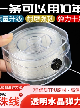 进口水晶弹力绳手串|千人加购