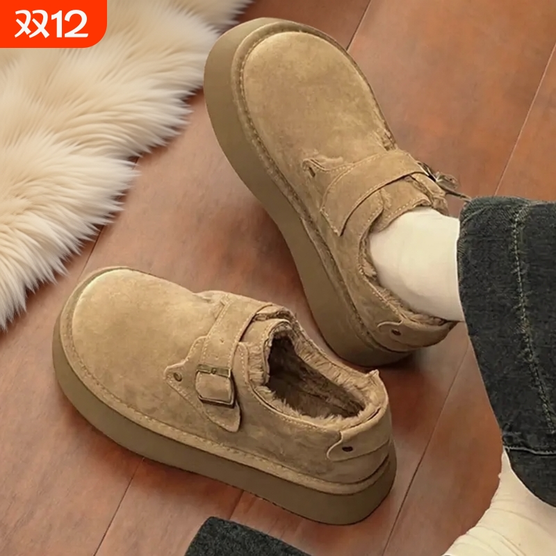 厚底保暖短筒雪地靴|137人收藏