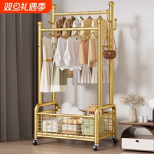 挂衣架落地卧室家用置物网红2025新款房间可移动挂衣服衣帽架客厅