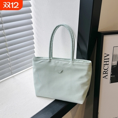 新款手提包小拎包纯色包包小众大