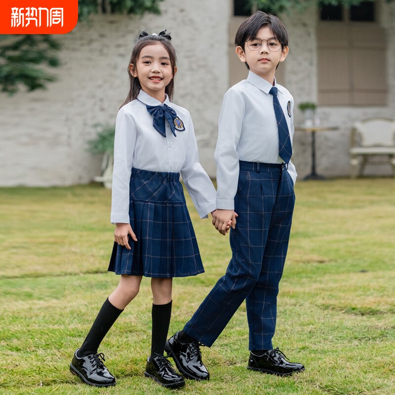 幼儿园班服学院风园服六一儿童演出服装儿童中小学生校服班服套装
