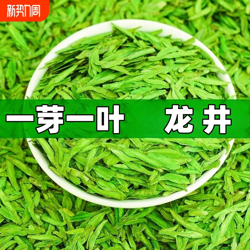 龙井绿茶特级春茶2026年新茶明前正宗高山浓香豆香型龙井茶叶送礼
