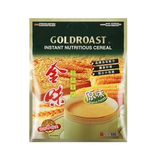 金味原味营养麦片600g独立小包装