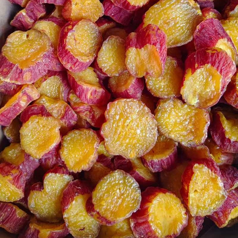一口薯【500g红瑶烤香薯干】整根带皮红薯干 软糯农家倒蒸地瓜干