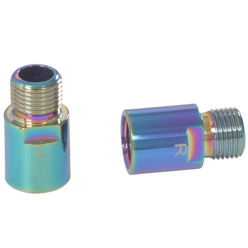 自行车脚踏轴芯延长器公路车锁踏加长扩展器转换器折叠车改装配件