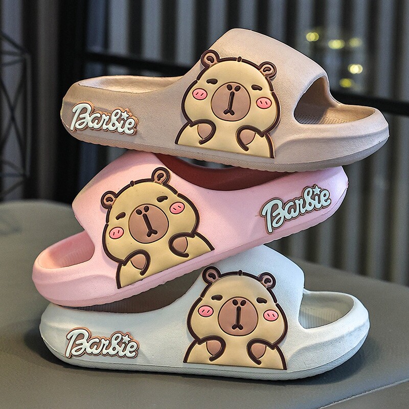 卡皮巴拉EVA儿童拖鞋居家日常浴室防滑软底中大童男女童凉拖鞋