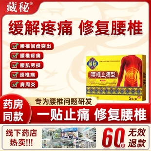 藏秘远红外治疗贴腰椎型腰椎间盘突出腰肌劳损疼痛缓解腰椎问题