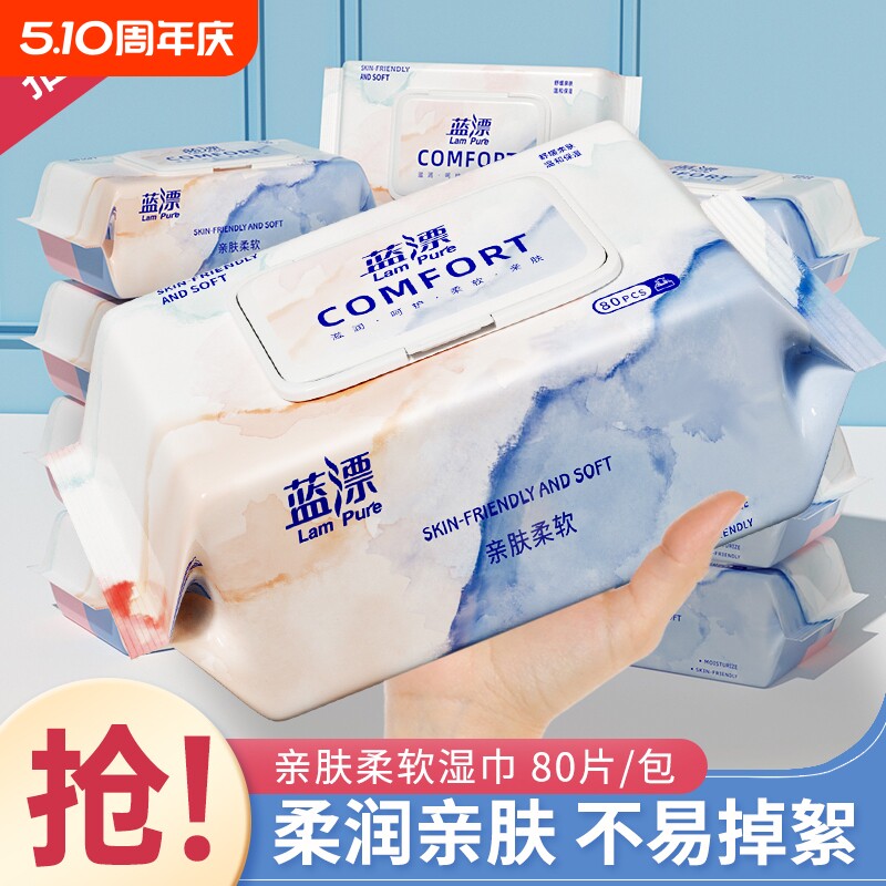 ��Ư80�����Ӻ�ʪ��1�� �ֿ�ʪ��  4.9Ԫ