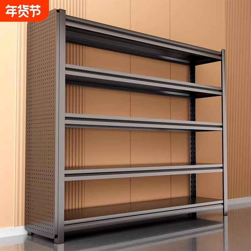 家用货架置物架多层落地客厅阳台收纳架厨房储物架一体靠墙铁架子,商业/办公家具,仓储货架,淘宝优惠券,粉丝福利购,淘宝优惠卷